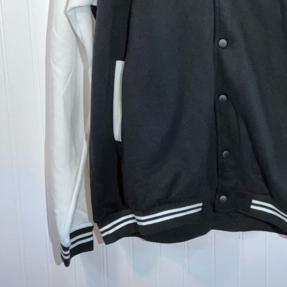 American All Star National Champion Jacket Men’s Adult Large Black /White/Red - Picture 3 of 11